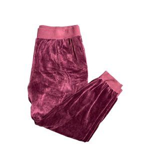 Abound Velour Plum Sweatpants womens plus size 1X